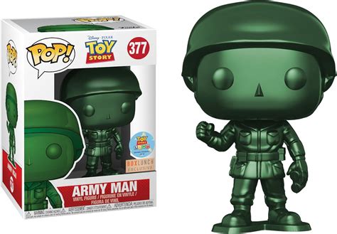 funko 377 army man metallic box lunch|Army Man (Metallic) .